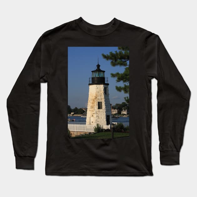 Castle Hill Lighthouse Long Sleeve T-Shirt by Laybov